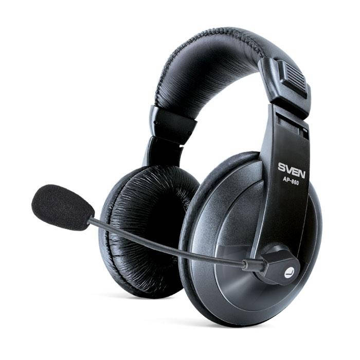 

Гарнитура Sven AP-860MV Black, Черный