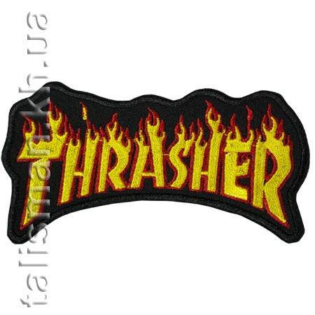 

Нашивка с вышивкой THRASHER