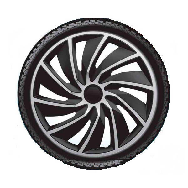 

Колпаки Argo R14 TURBO silver black (ARGO)