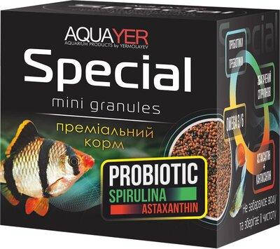 

Аквариумный корм для рыб Aquayer Special Mini Granules 100 мл