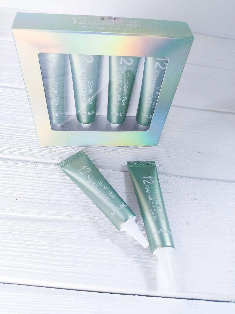 

Очищаючий SPA лосьйон для шкіри голови Masil 12 scalp Spa cleansing lotion 15мл