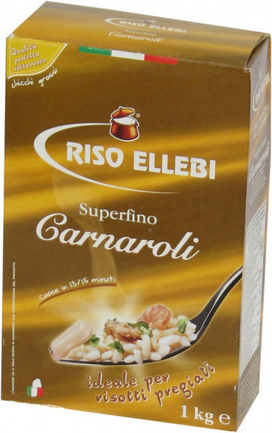 

Рис довгозерний ELLEBI Carnaroli вакуум 1 кг