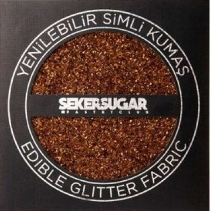 Збільшити Їстівна тканина фірми Sekersugar коричнева