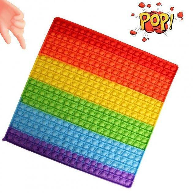 

Большой поп ит Pop it гигантский квадрат 30 х 30 см поп ит