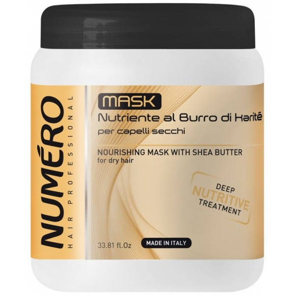

Питательная маска для волос Brelil Numero С маслом карите, 1 л