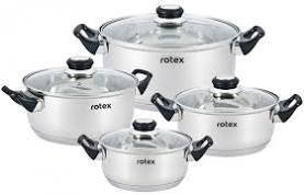 

Набір кастрюль Rotex RC011-8L Bergamo