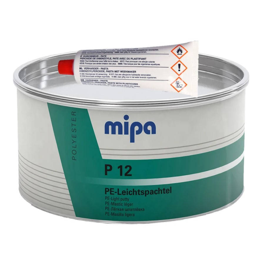 

Универсальная легкая шпаклевка Mipa P12 Light 1 л (объемный вес 2 кг)