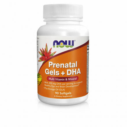 

NOW Витамины для беременных Prenatal+DHA №90