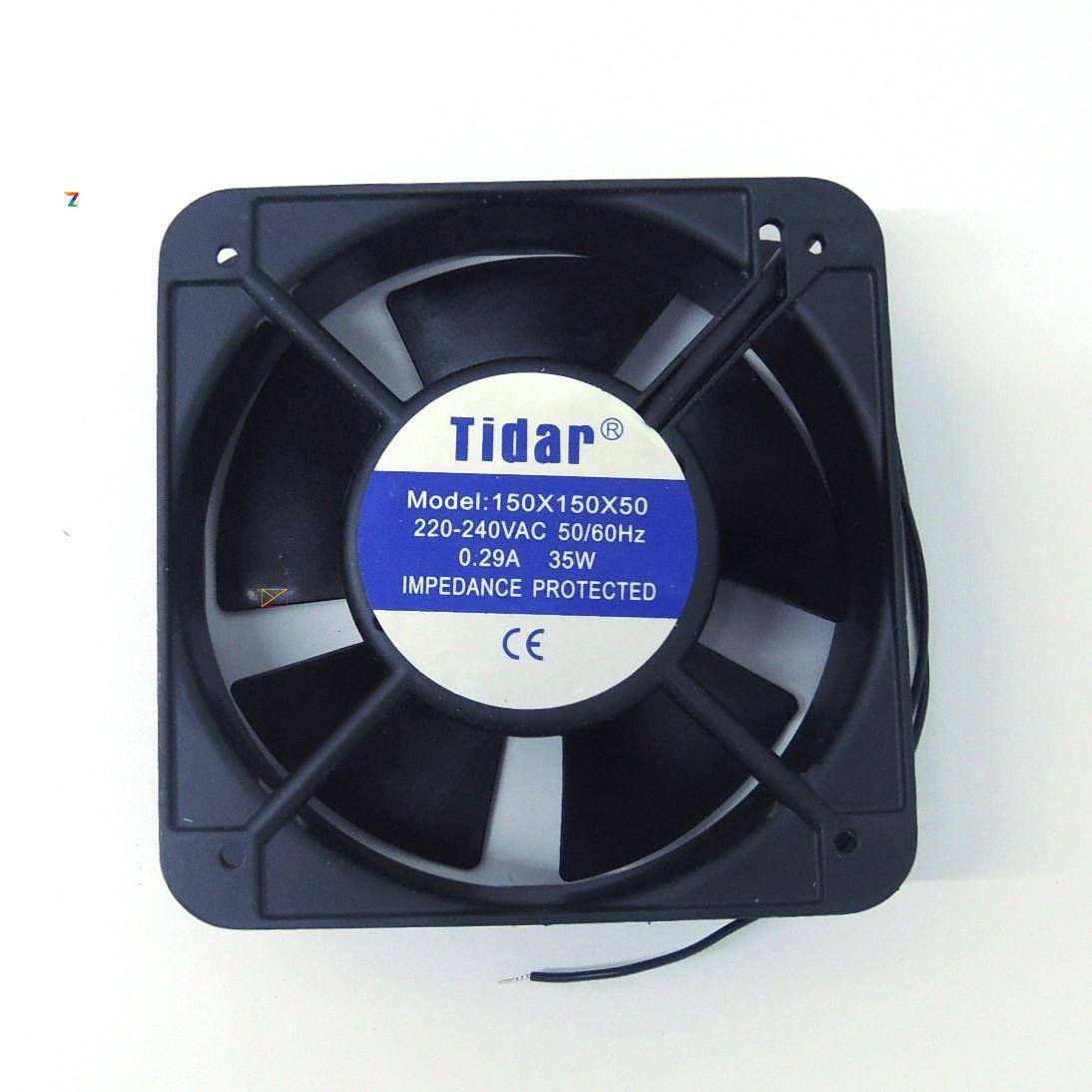 

Вентилятор 220 V 150x150x50 (0.29A/35W)