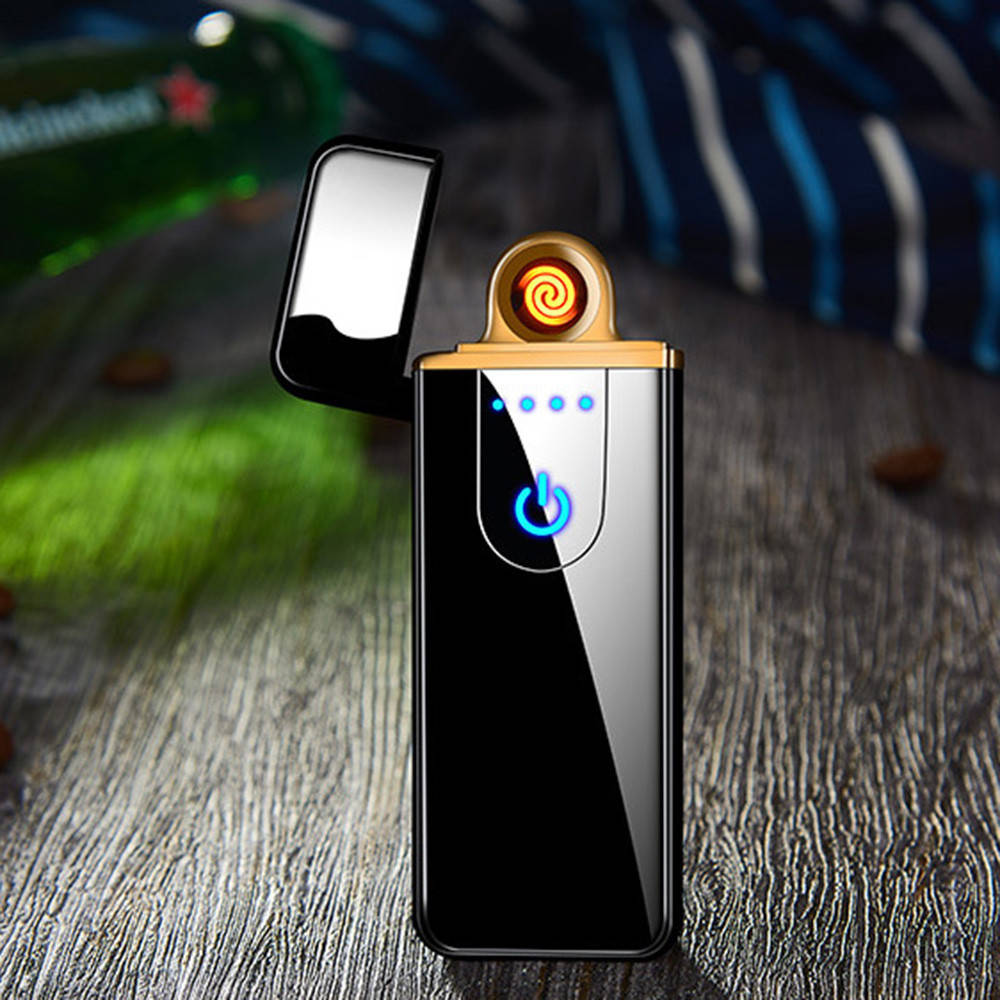 

Зажигалка usb электронная без газа, Черный