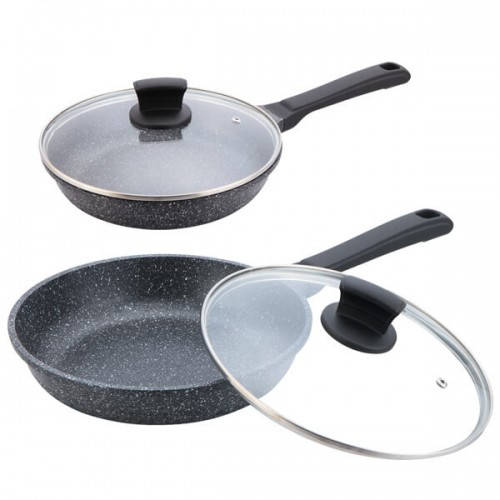

Сковородка антипригар 28см индукция Маестро Granite
