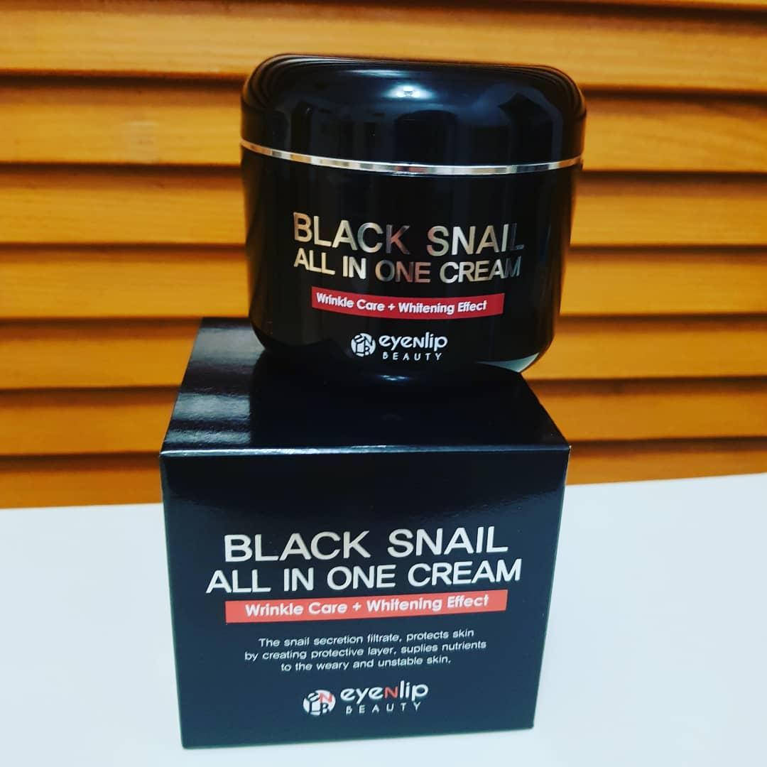 

Восстанавливающий крем с черной улиткой Eyenlip Black Snail All In One Cream 100 ml