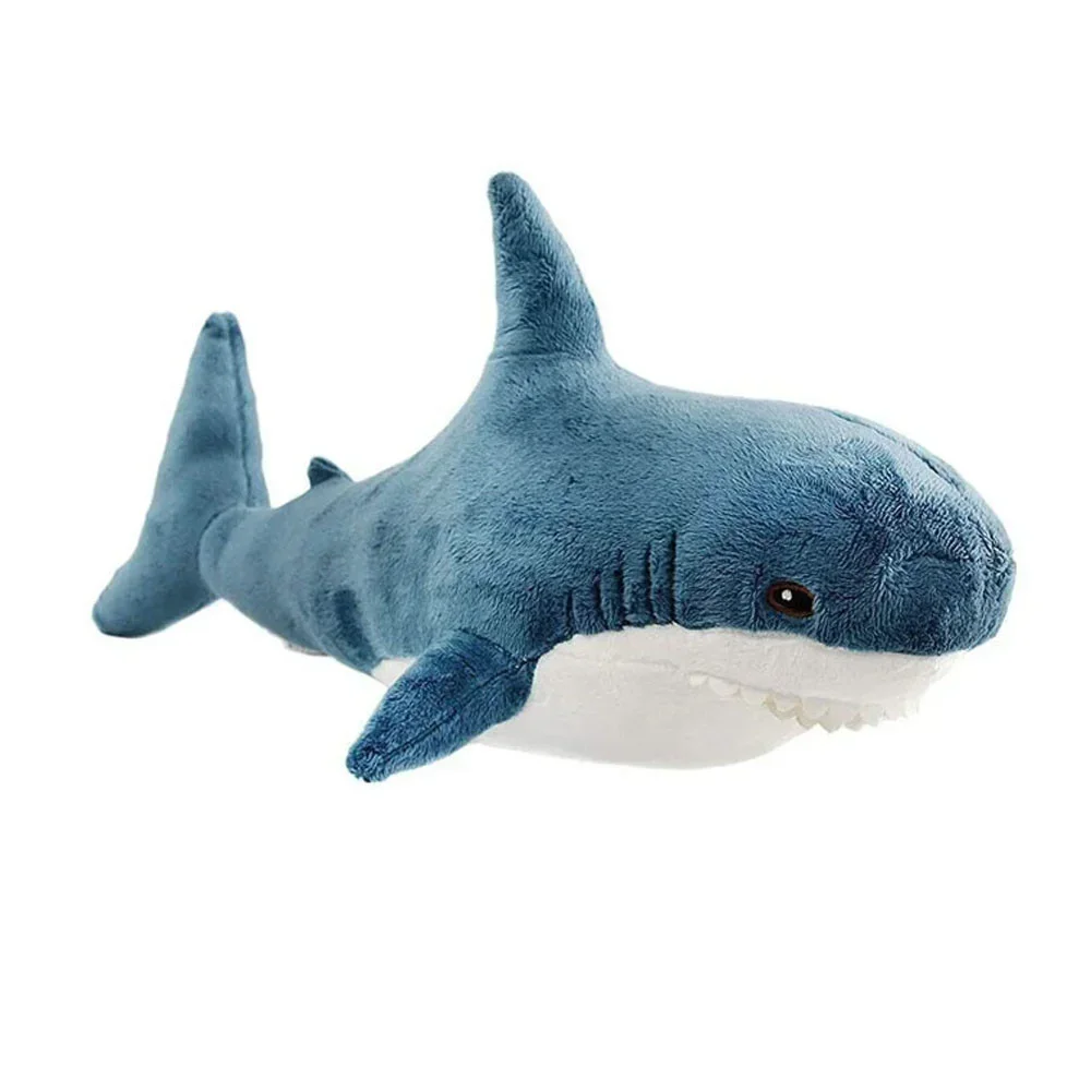 

Мягкая игрушка подушка акула Shark doll 50 см Игрушка-обнимашка, Синий