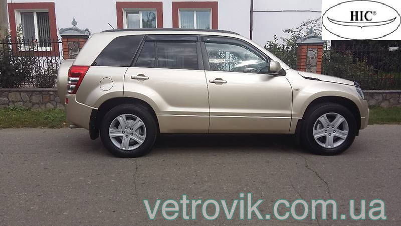 

Ветровики на Сузуки Гранд Витара 2005-2015 Хик накладные