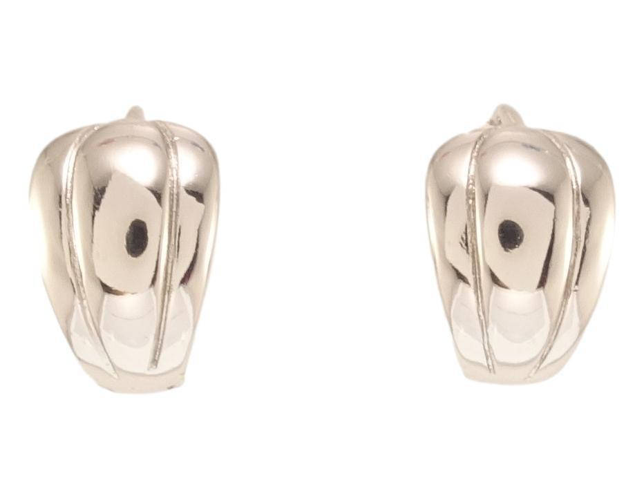 

Серьги Xuping Родий колечки "Декоративный орнамент"