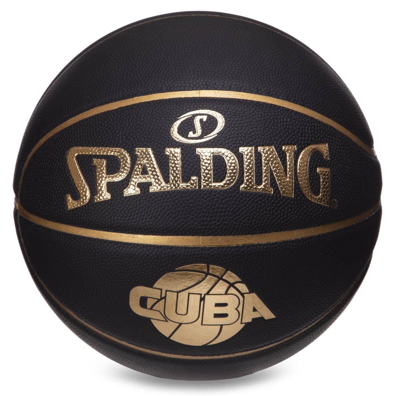 

Мяч баскетбольный Spalding Cuba Indoor-Outdoor размер 7 композитная кожа (76632Y)