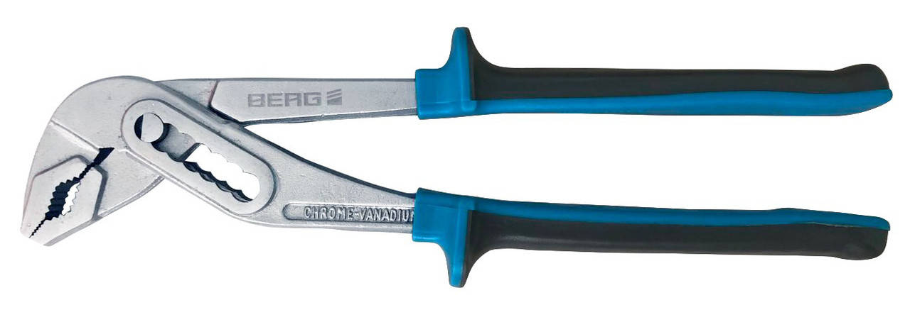 

Ключ трубный переставной Cr-V 250мм Berg 49-335 |клещи пассатижи сантехнические Ключ трубний переставний Cr-V