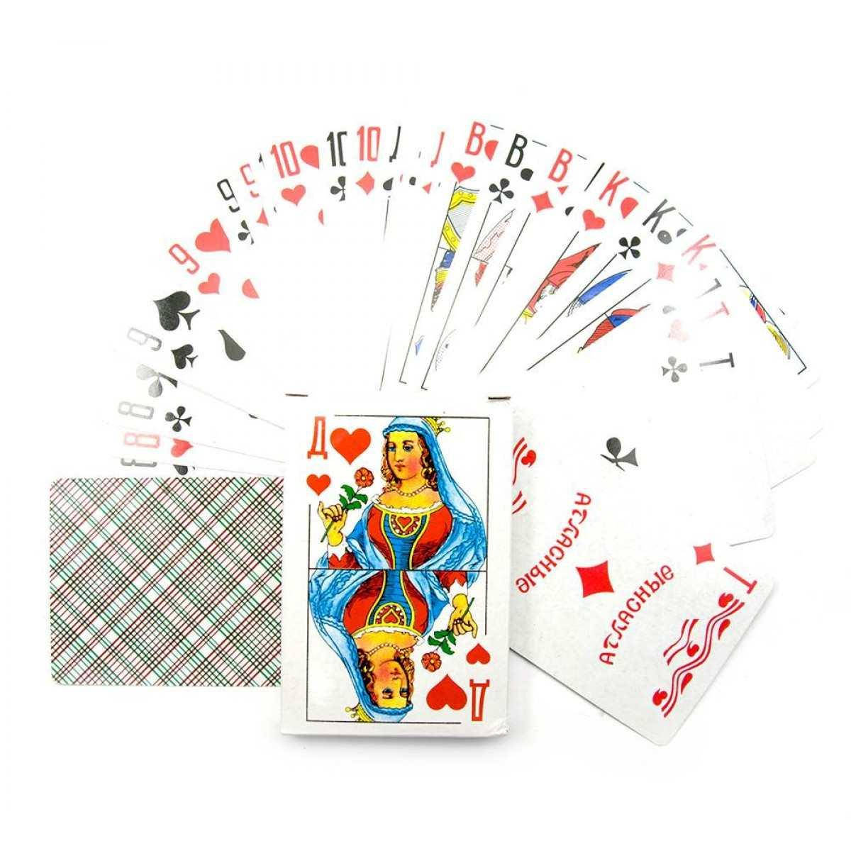

Карты игральные (9811)(36 карт)(10/уп)
