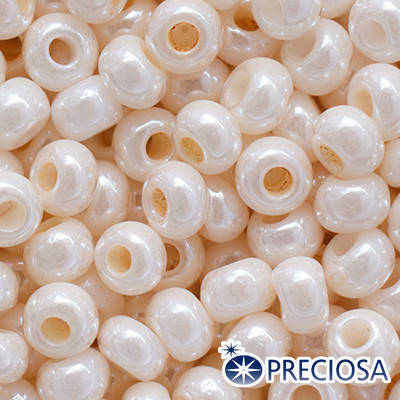 

Бисер Preciosa 10/0 цв. 46112, Жемчужный S, Персиковый, Круглый, (УТ0015729)