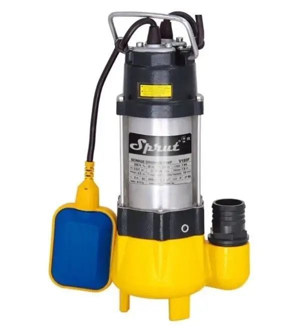 

Фекальный насос Sprut V180F. Канализационный насос