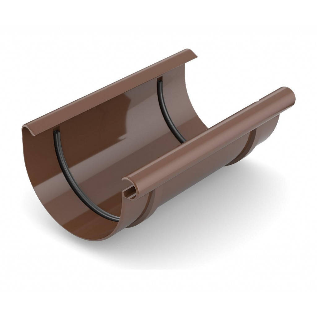 

Муфта ринви Муфта желоба 125 мм Водосточная система BRYZA Бриза ПВХ Польща коричневый 8017