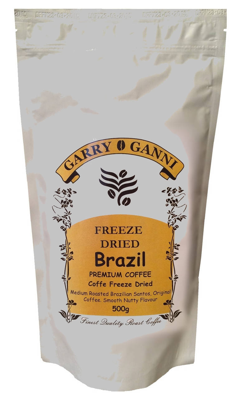 

Бразильский растворимый кофе Brazil Coffee 500g