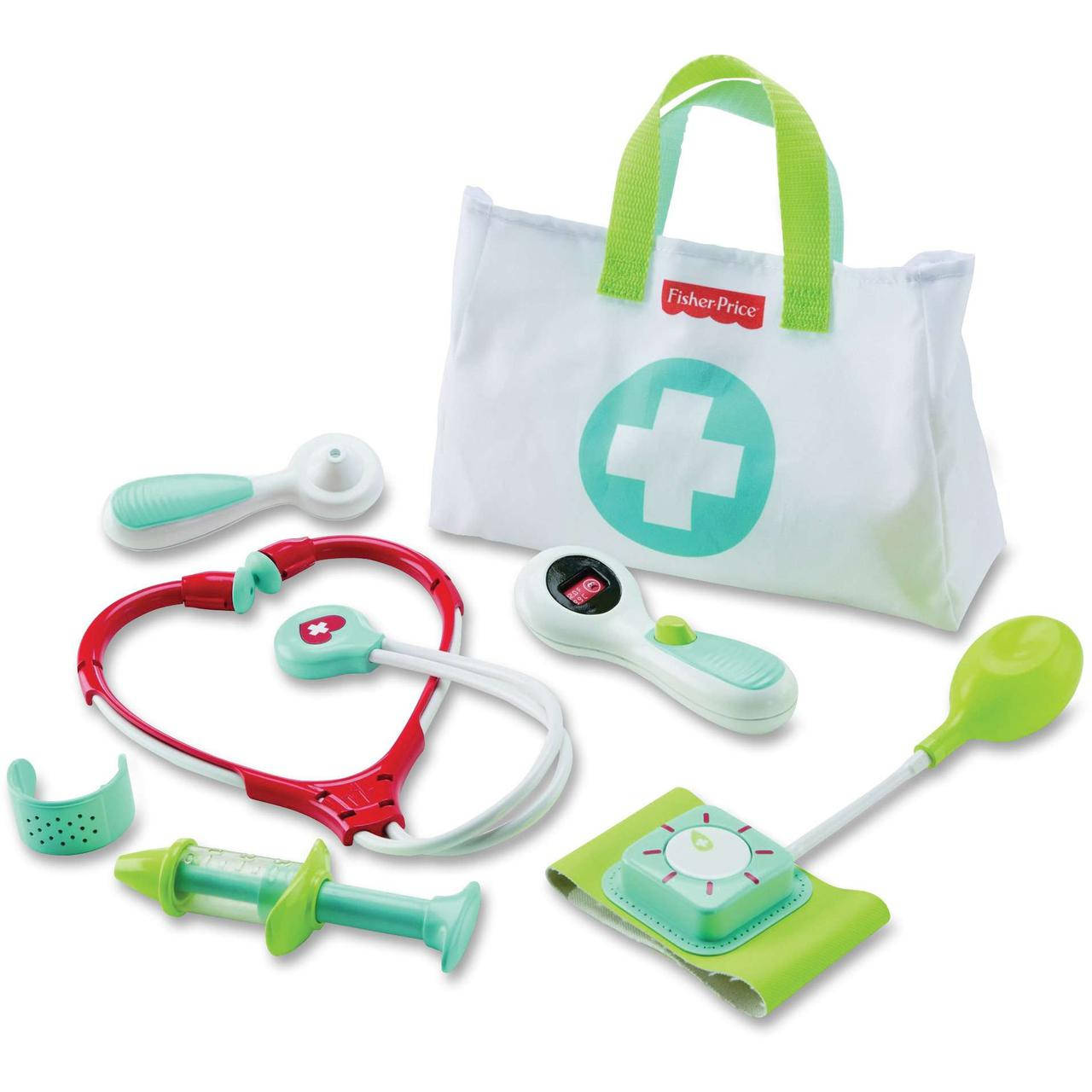 

Набор доктора Фишер-Прайс Fisher-Price Medical Kit with Doctor