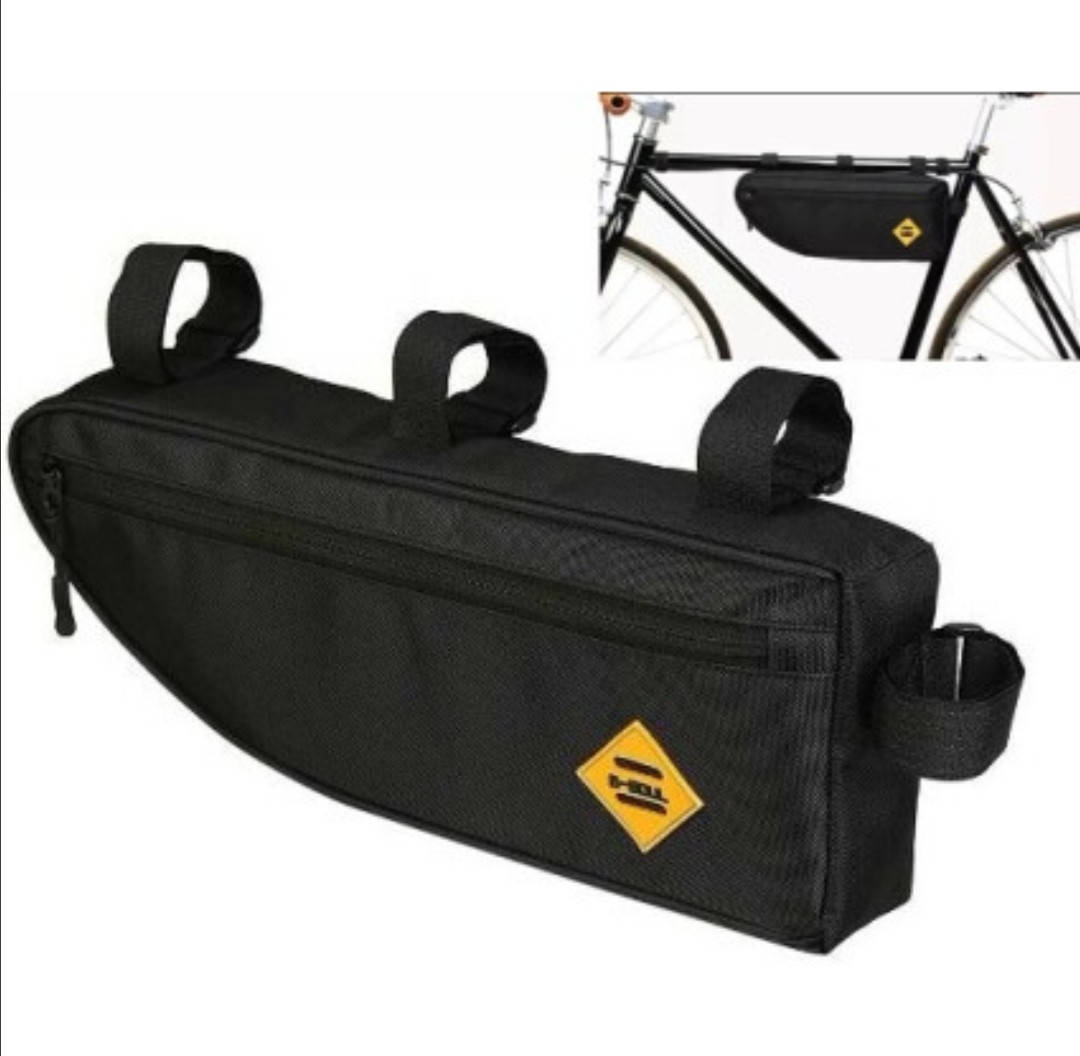 

Велосумка, Велосипедная сумка под раму угловая, велосумка треугольник, треугольная велосумка в раму B-Soul