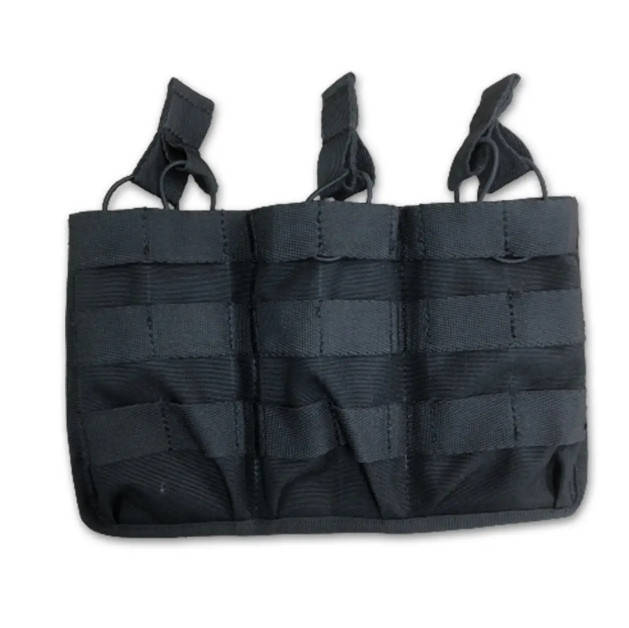 

Подсумок на 3 магазина АК MOLLE черный