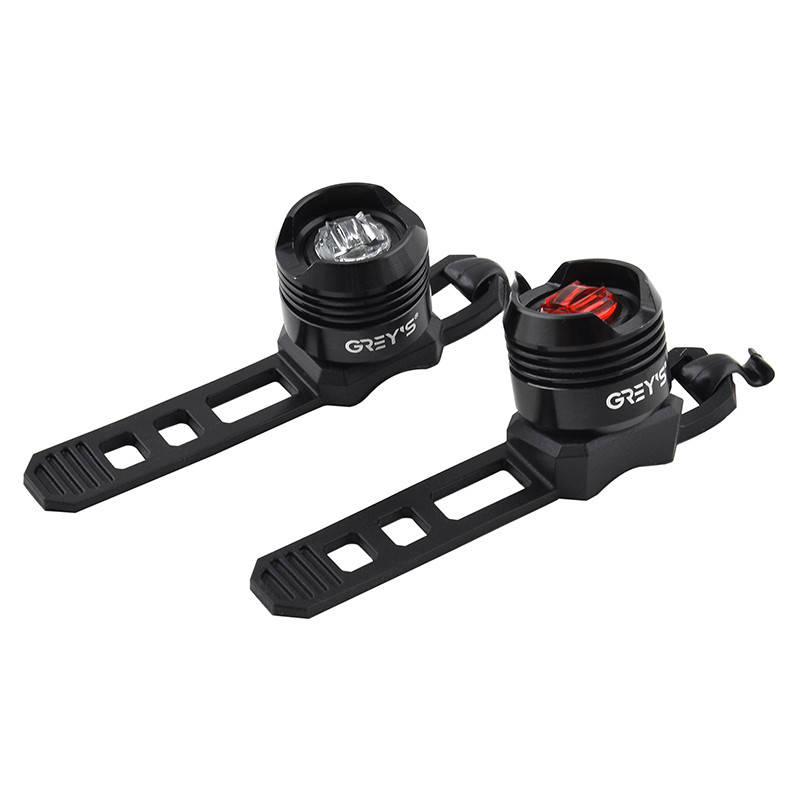 

Комплект велосипедного света 2xLEDs Rde-White(2шт) Greys LED №GR12100