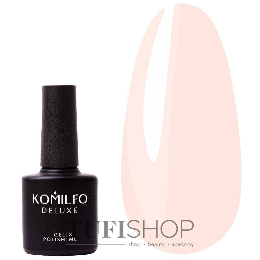 

Гель-лак Komilfo Deluxe Series №D032 - кремовый, 8 мл