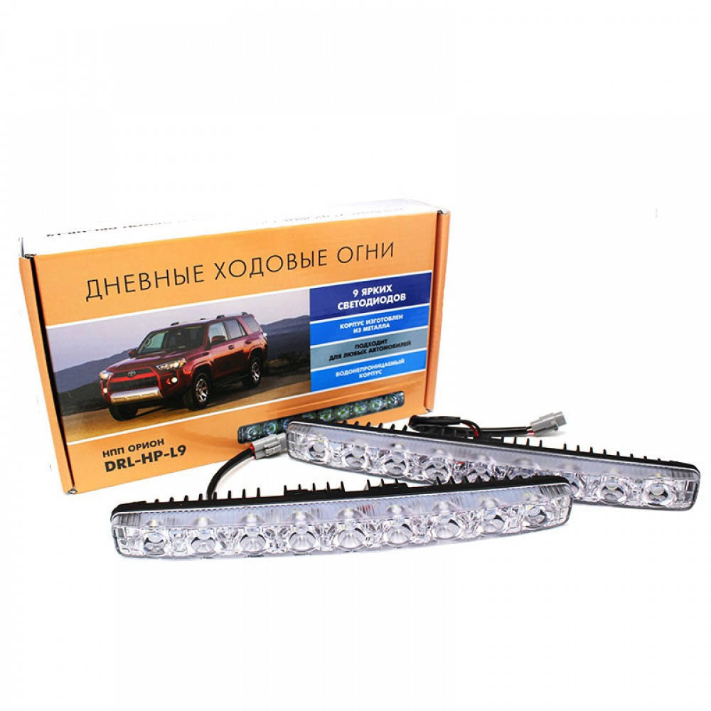 

DRL Дневные ходовые Огни DRL-L9W (с поворотом)