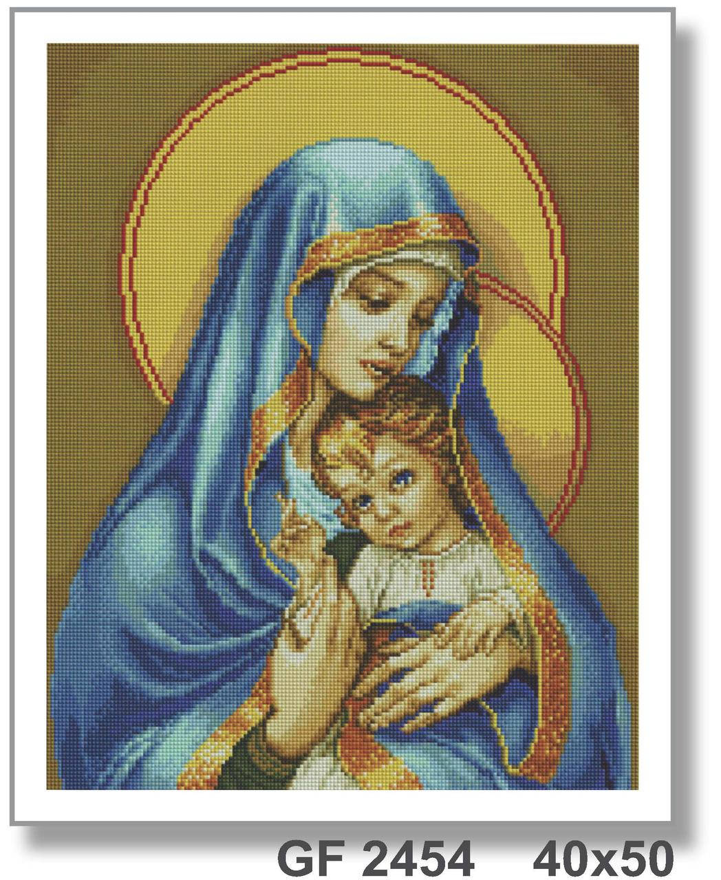 

Алмазна мозаїка "Марія з немовлям" 40*50 см