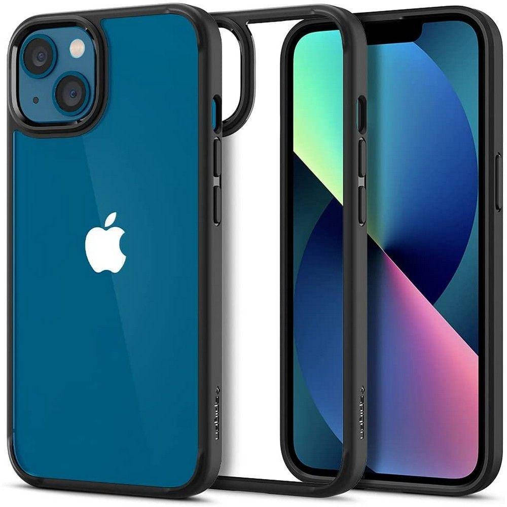 

Чехол Spigen Ultra Hybrid для iPhone 13 Matte Black (ACS03523), Черный