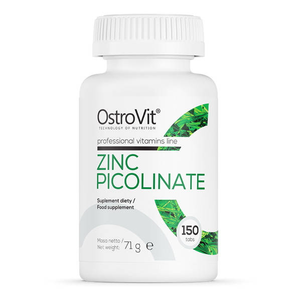 

Витамины и минералы OstroVit Zinc Picolinate, 150 таблеток