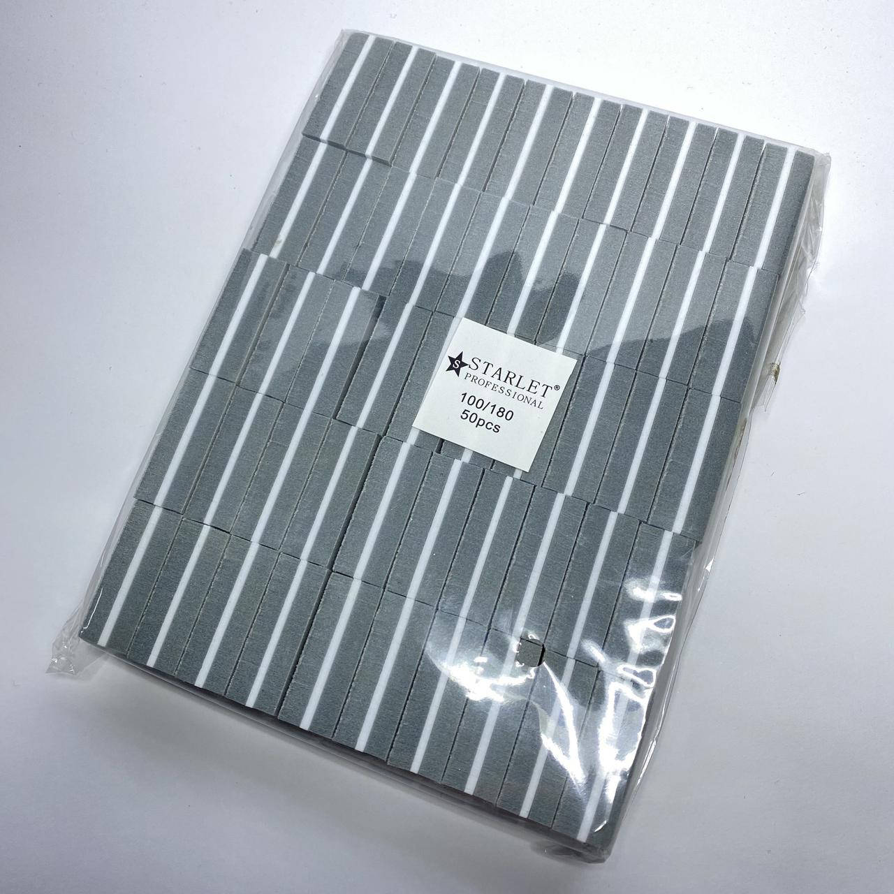 

Бафы для ногтей Starlet Professional 100/180 упаковка 50 шт