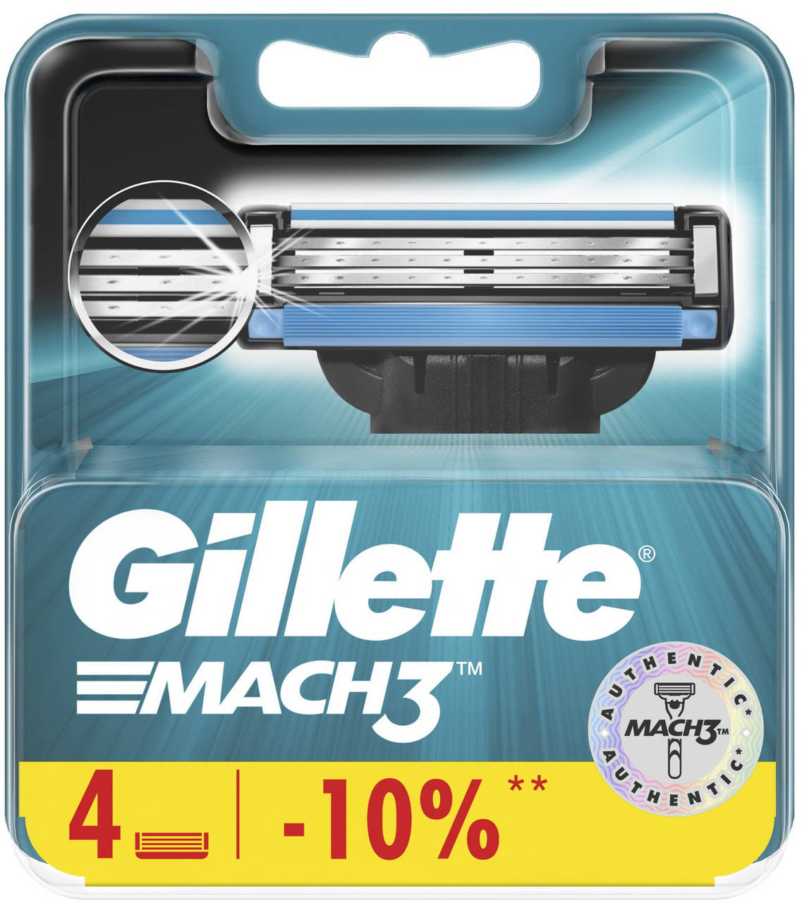 

Картридж Gillette "Mach3" (4)