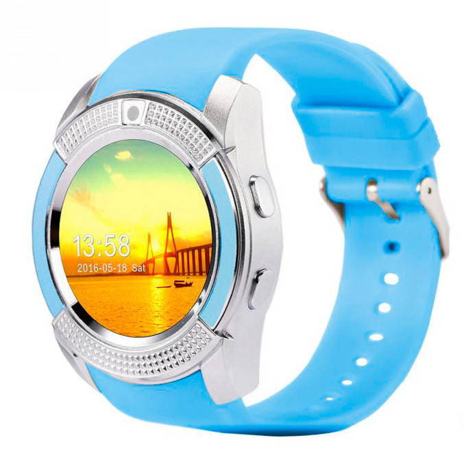 

Смарт-часы UWatch V8 Blue часофон (8726) Уценка (1911216) alle Качество +