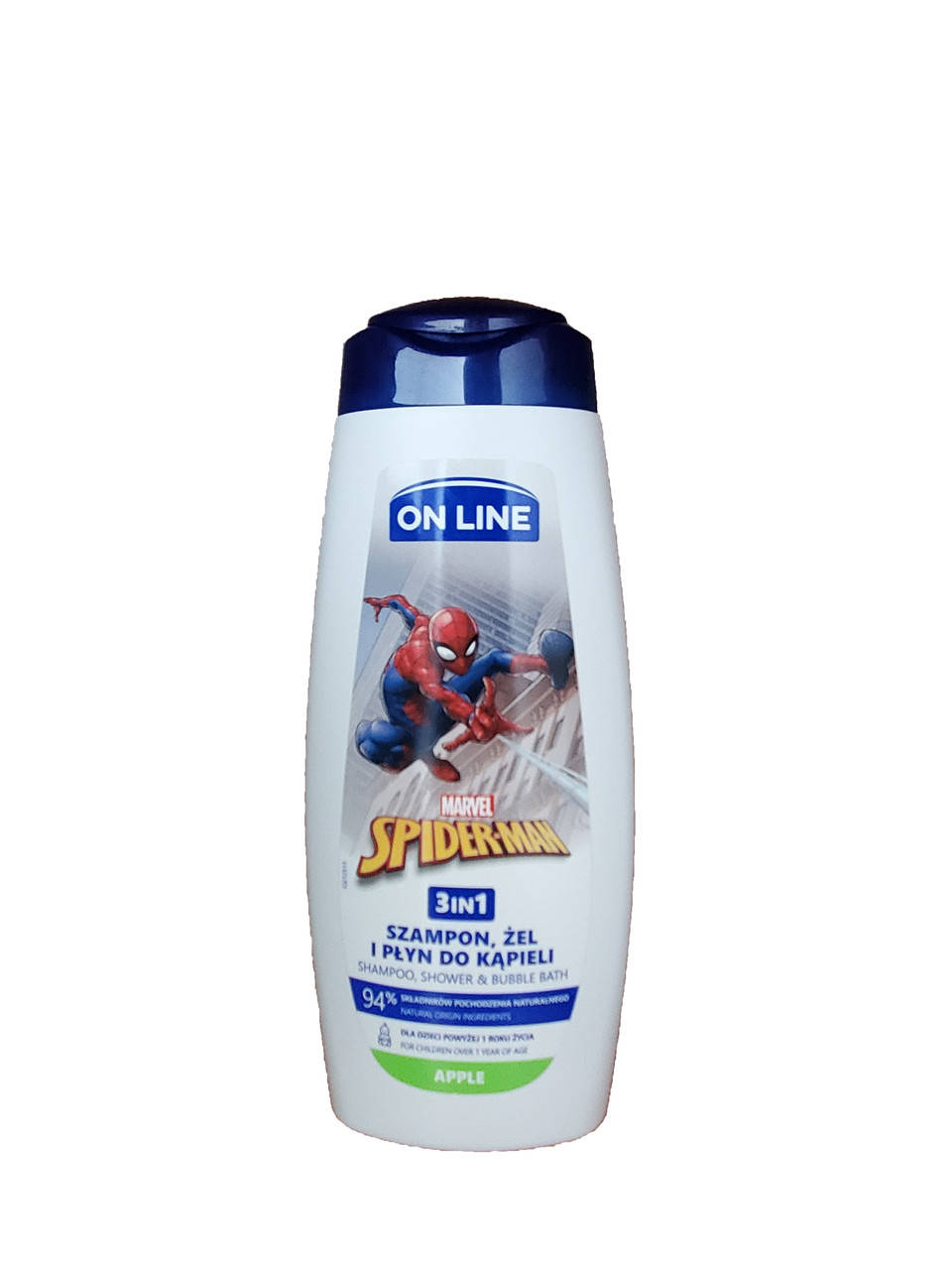

Детский шампунь, гель для душа, пена для ванны 3в1 On Line Disney Spiderman 400мл
