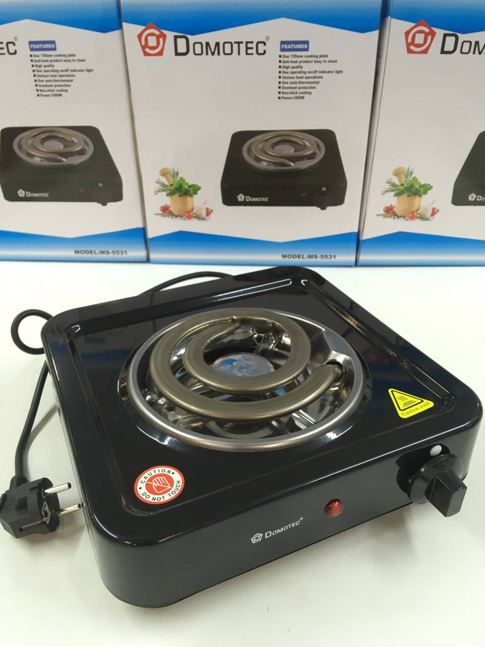 

Электроплита DOMOTEC MS-5531 широкая спираль