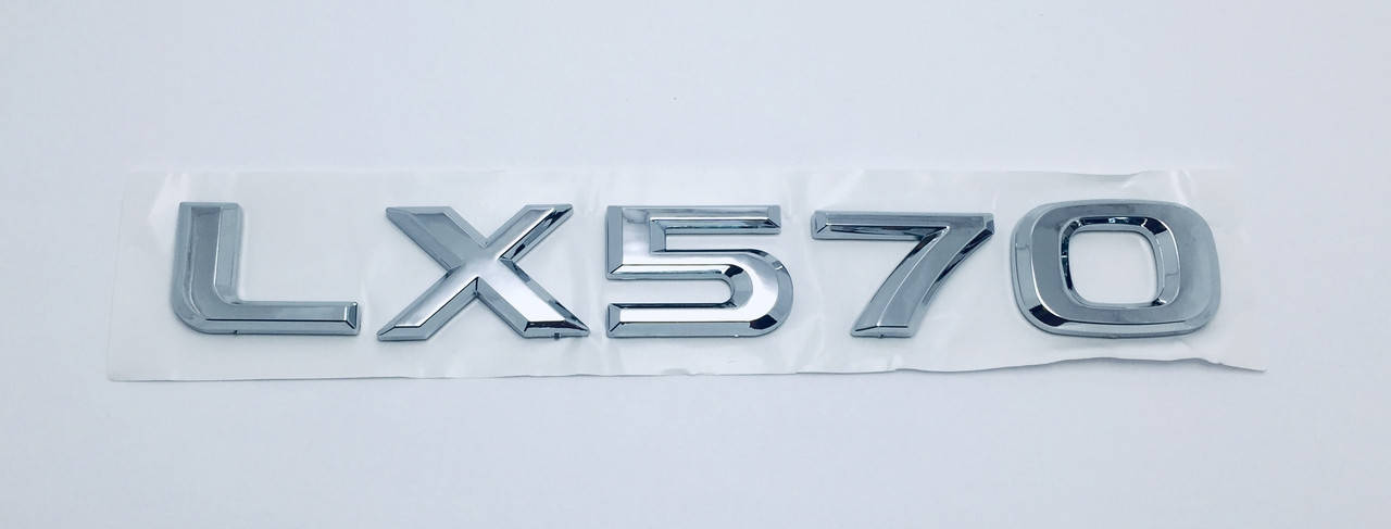 

Эмблема надпись багажника Lexus LX570