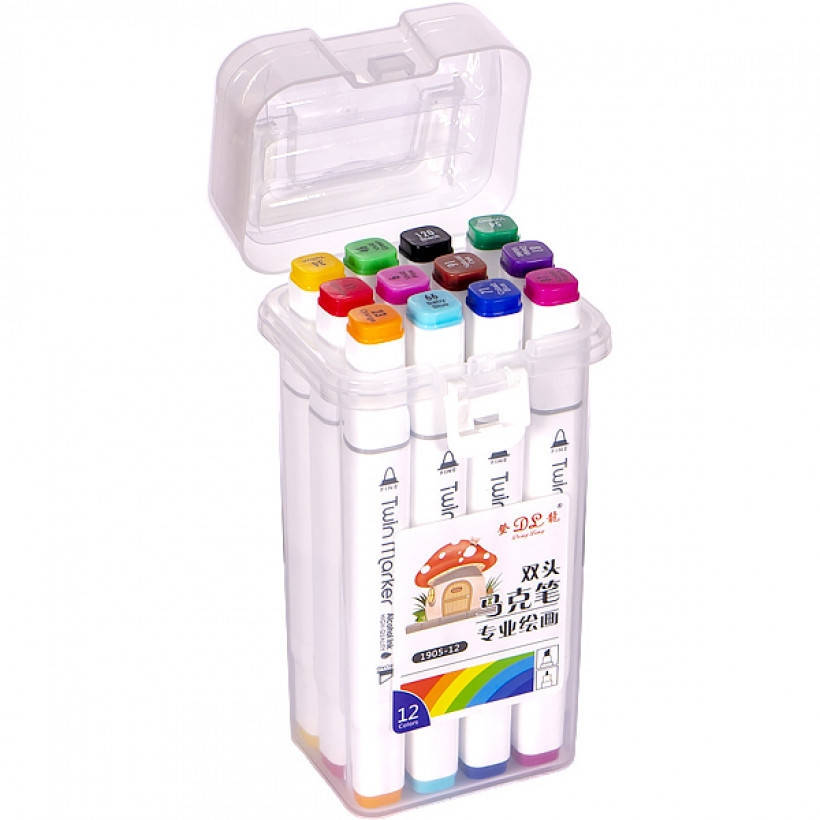 

Скетч-маркеры 12 шт набор