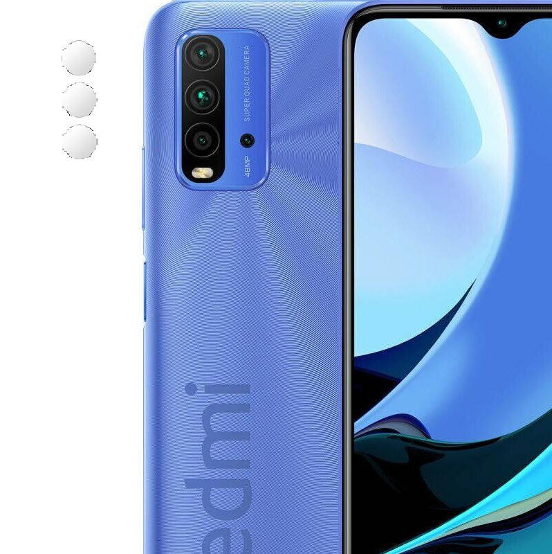 

Защитное стекло на камеру Xiaomi Redmi 9T, Прозрачный