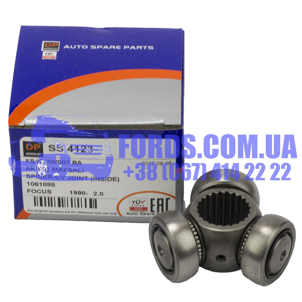 

Тришип ШРУСа FORD FORD FOCUS 1998-2005 (1.8TDCI/2.0 ZETEC) (1061888/XS4C3W007BA/SS4123) DP GROUP