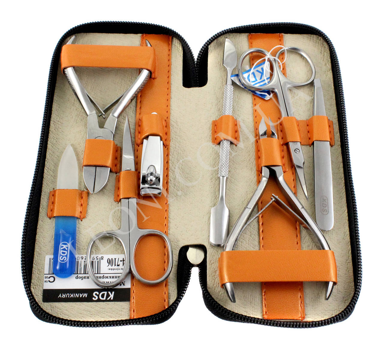 

Набор маникюрный KDS 04-7106 (Оранжевый)