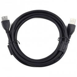 

Удлинитель USB 2.0 (AM-AF) 2м TRY Wire с ферр. кольцом чёрный новый гарантия 12мес!, Черный