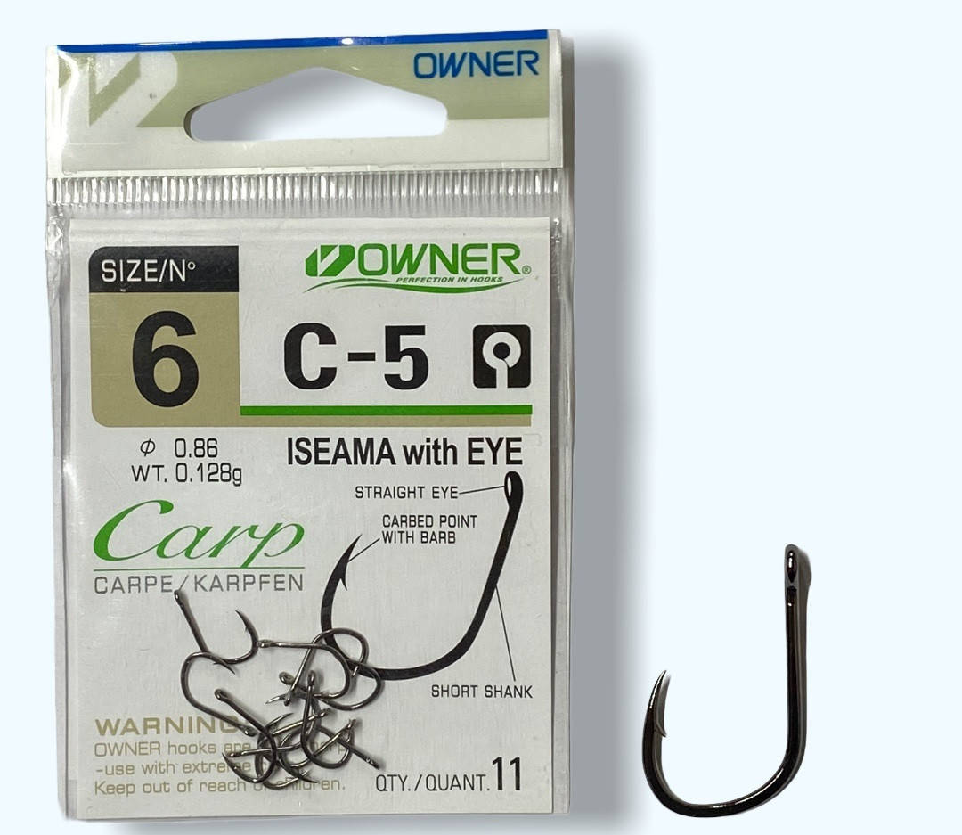 

Крючки OWNER С-5 Iseama with Eye 6