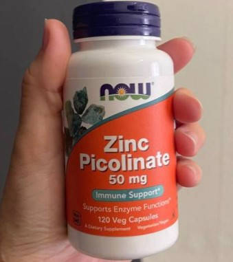 

Цинк пиколинат NOW Zinc Picolinate 50 мг 120 капсул