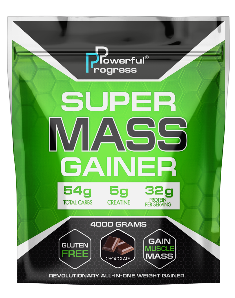 

Гейнер - Powerful Progress Super Mass Gainer - 4000 грамм