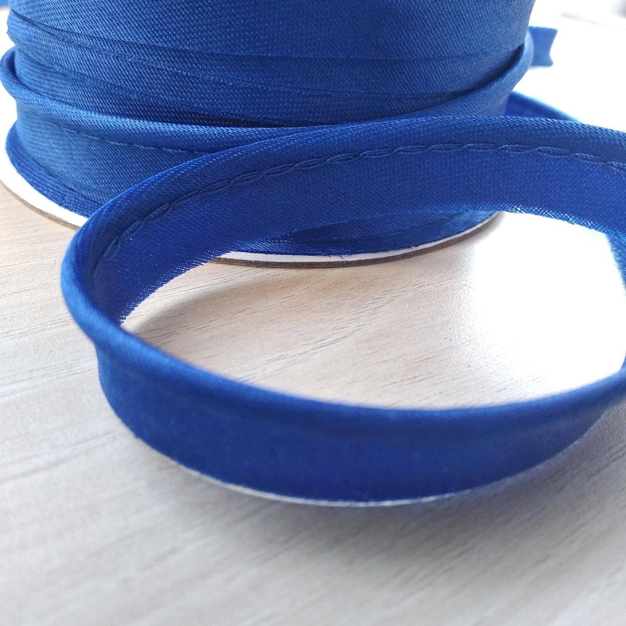 

Кант атласный, синий